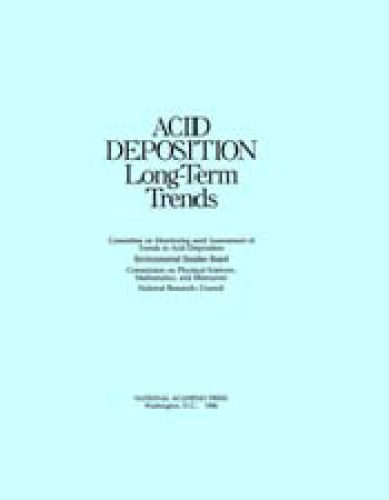 Acid deposition : long-term trends